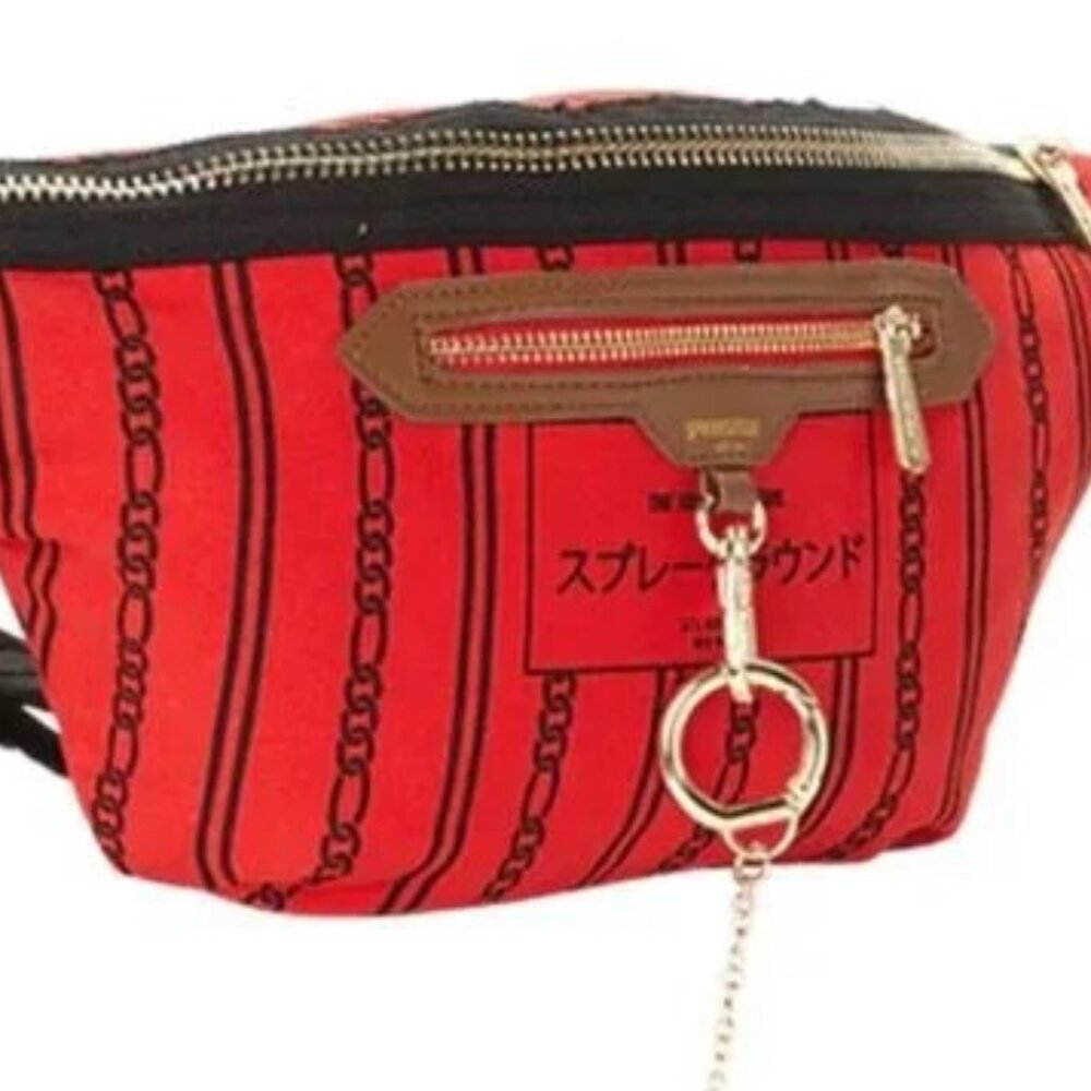 NWT Sprayground Reverse Sharks In Paris Crossbody Bag Bum Bag